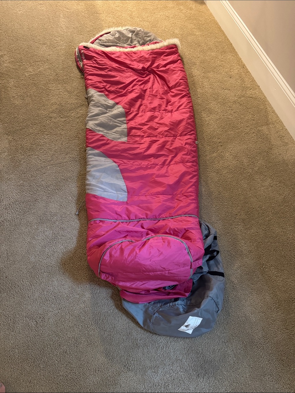 Kelty Big Dipper Kids Pink Sleeping Bag
